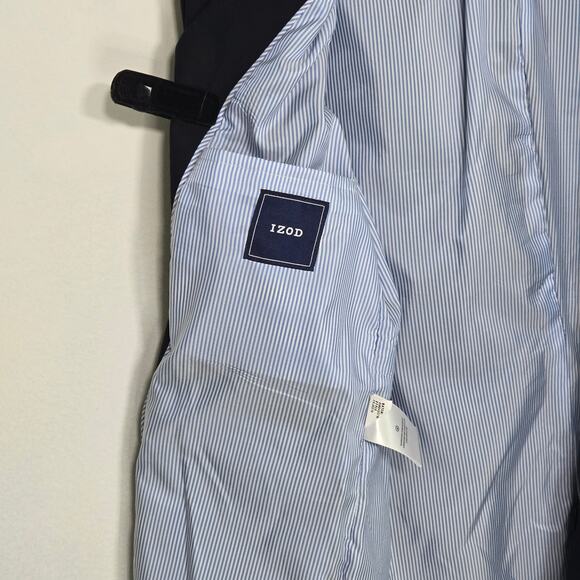 Izod Boys Blue Sport Coat. Size 20 Regular - Picture 5 of 6
